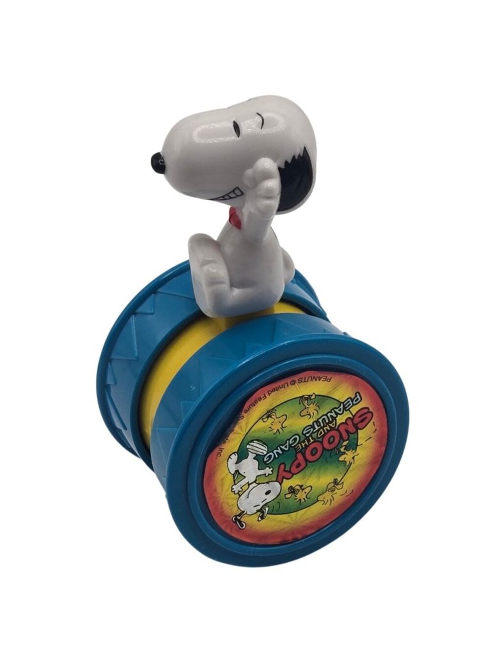 Snoopy and The Peanuts Gang 1998 Rolling Wheel Toy Kids Meal Vintage 90s